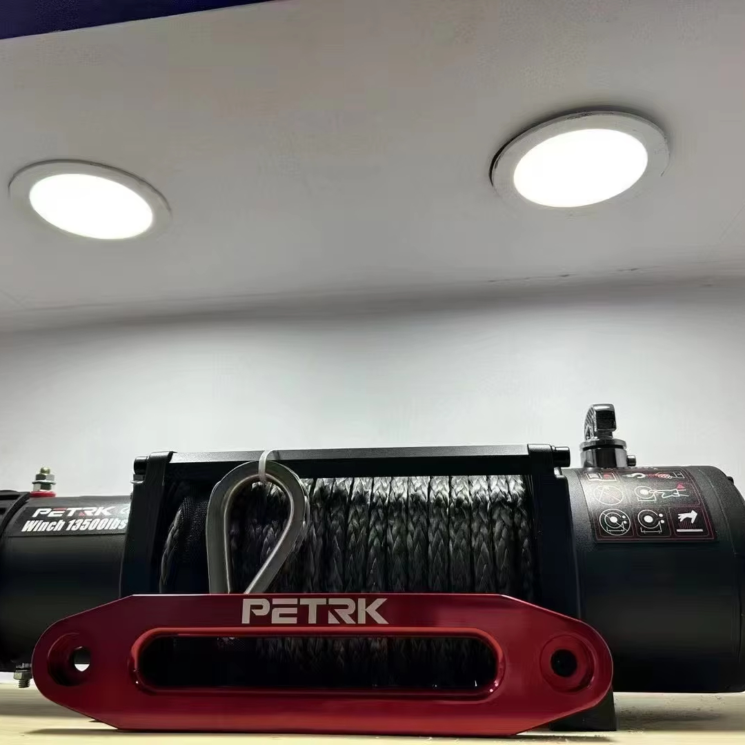 Winch 12000Lb Synthetic Rope - Guincho de reciclagem elétrico de 12000Lb