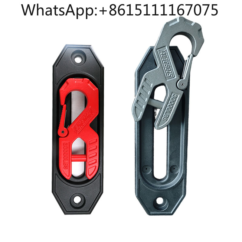 Winch Fairlead Hawse Aluminum - Kit de Guia de Cabo de