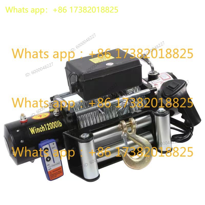 Winch 9500Lb Electric 12V - Guincho Elétrico 12V 24V 9500lb 12000lb