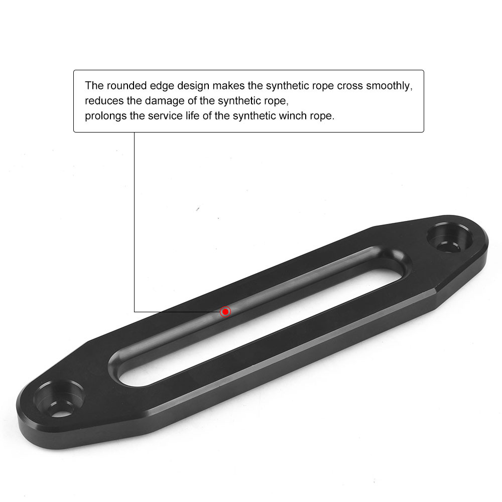 Winch Fairlead Hawse Aluminum - Guincho sintético havse fairlead com padrão