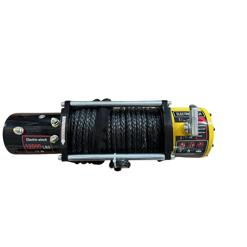 Winch 12000Lb Synthetic Rope - Guincho elétrico 4x4 12V 12000lb Guincho