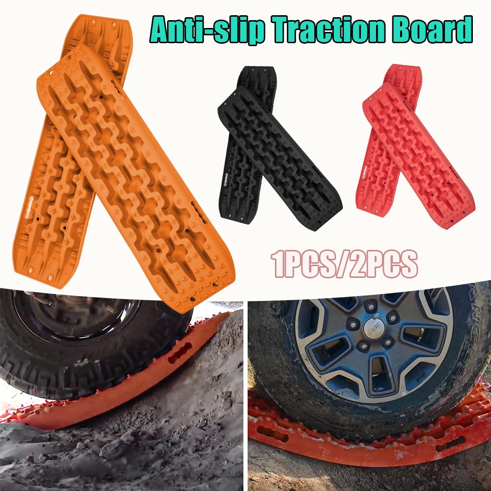 Recovery Tracks Traction Boards - 1/2 pces placas de recuperação do