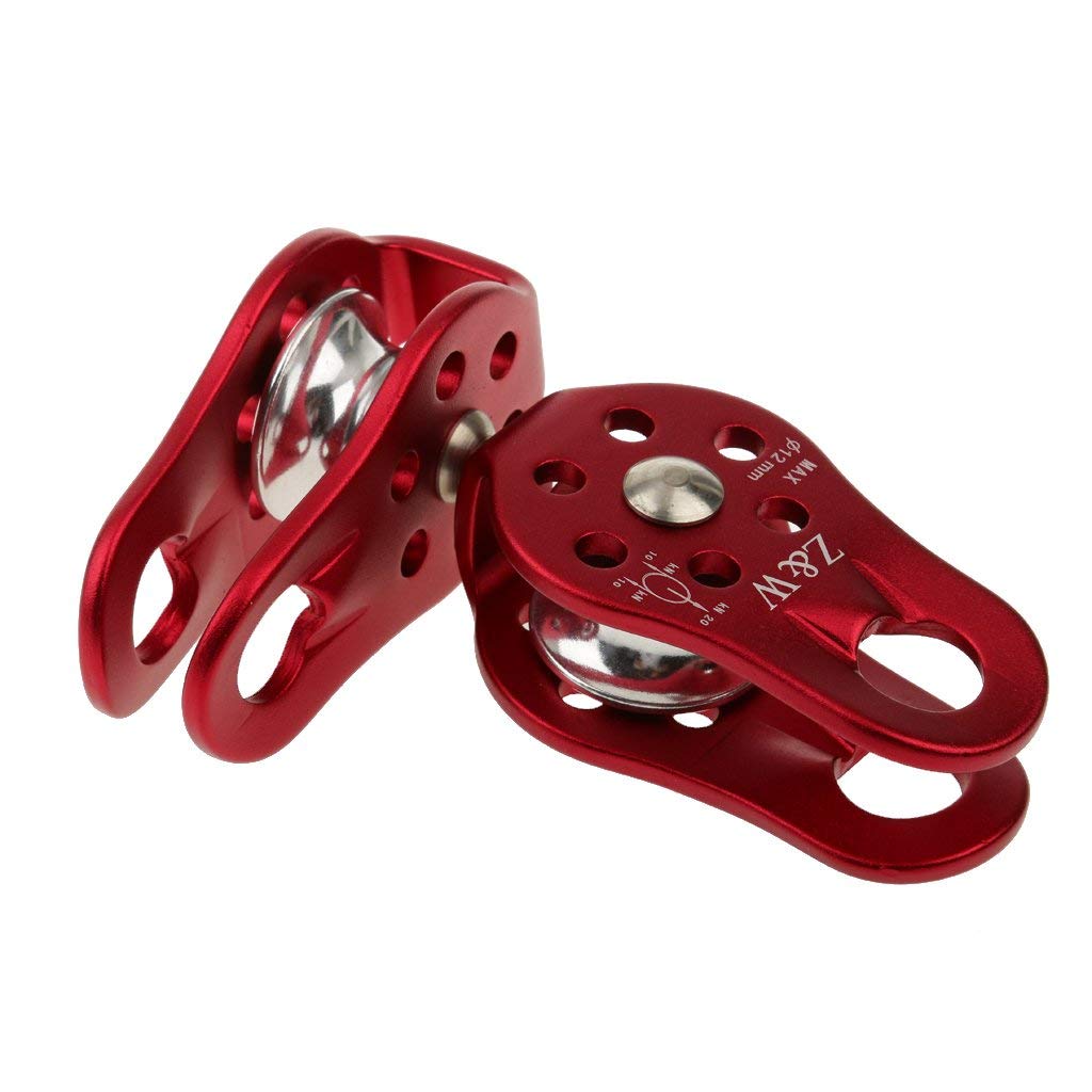 Snatch Block Pulley 10 Ton - 2 pçs 20kn polia de rocha