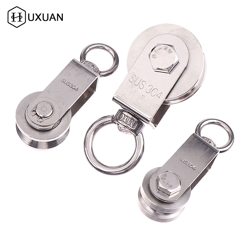 Snatch Block Pulley 10 Ton - 304 aço inoxidável sistema de polia