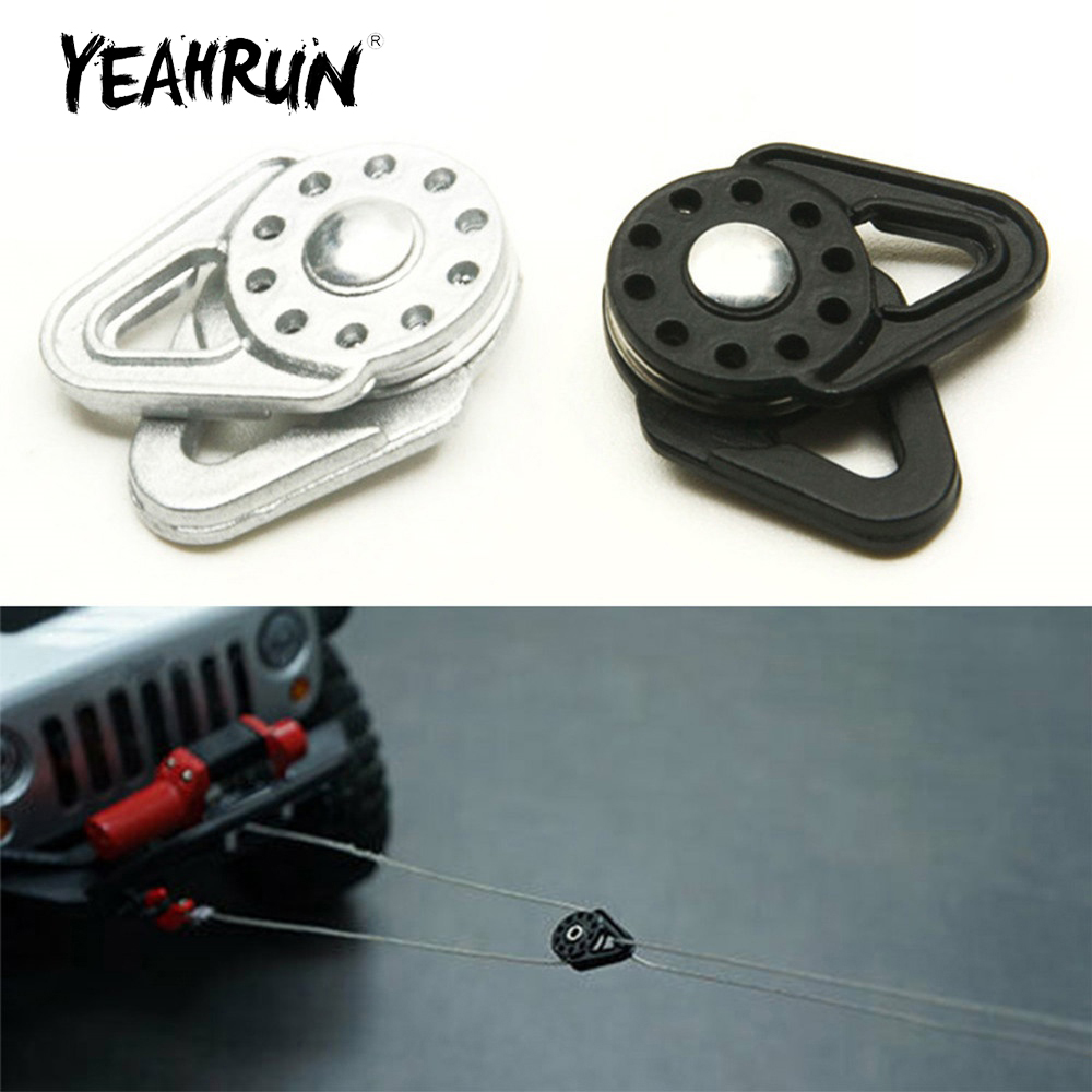 Snatch Block Pulley 10 Ton - Yeahrun polia de guincho resistente, liga