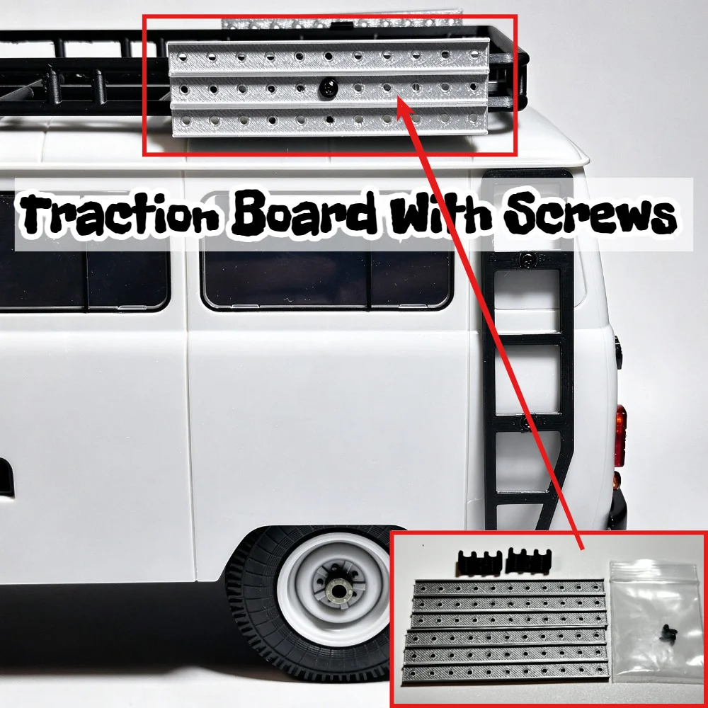 Recovery Tracks Traction Boards - Acessório para RC Crawler WPL C104,