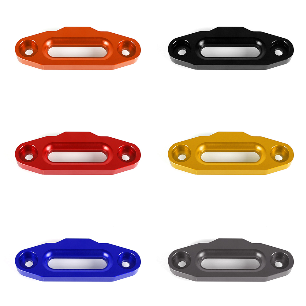 Winch Fairlead Hawse Aluminum - Silver Hawse Alumínio Fairlead Guincho, guia