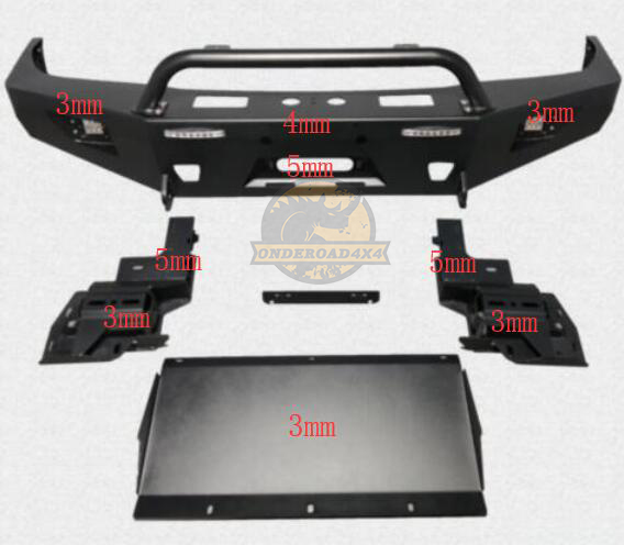 Para-choque dianteiro para Suz - Winch Bumper Mount Plate avaliação e preço
