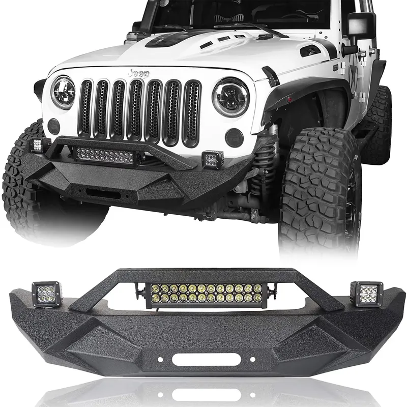 para Jeep Wrangler JK JL, para - Winch Bumper Mount Plate avaliação e preço
