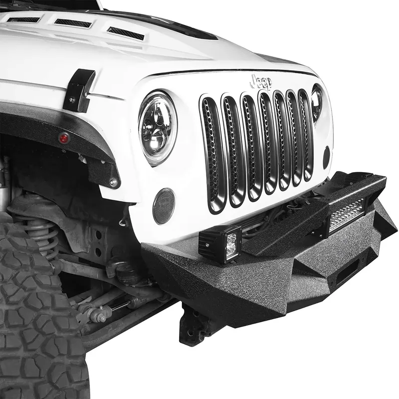 para Jeep Wrangler JK JL, para - Winch Bumper Mount Plate avaliação e preço
