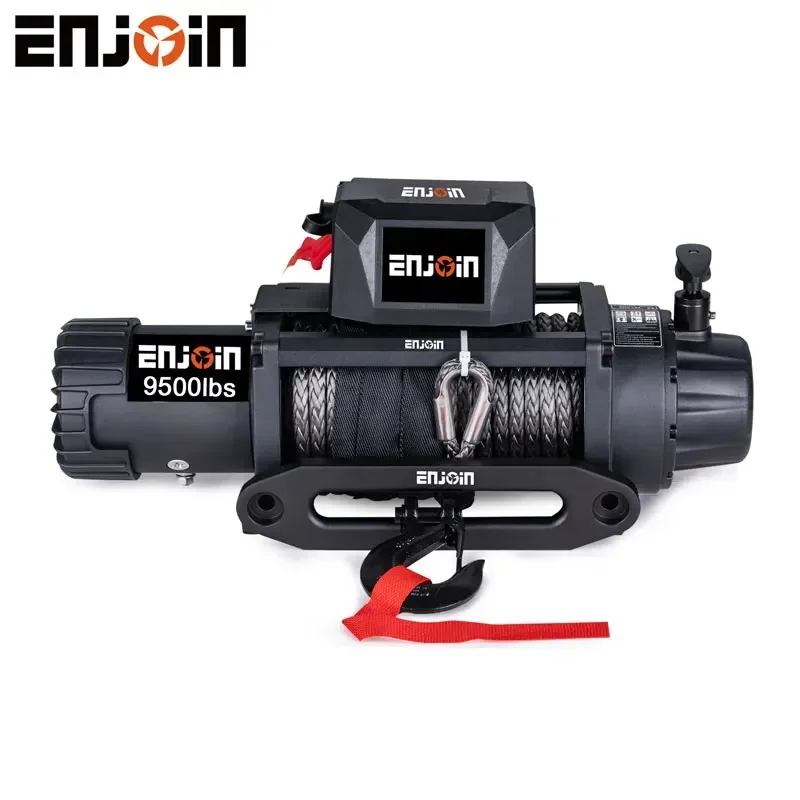 ENJOIN 2021 Guincho elétrico d - Winch 9500Lb Electric 12V avaliação e preço