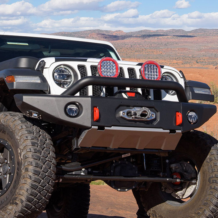 Para-choque Dianteiro Tubular  - Winch Bumper Mount Plate avaliação e preço