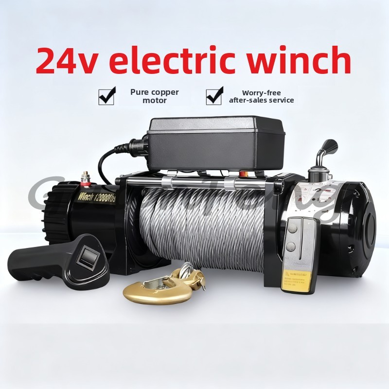Guincho Elétrico 12V/24V 9500L - Winch 9500Lb Electric 12V avaliação e preço