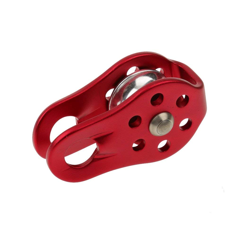 2 pçs 20kn polia de rocha cord - Snatch Block Pulley 10 Ton avaliação e preço