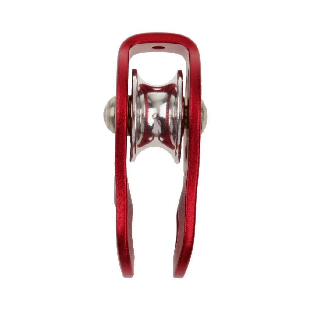 2 pçs 20kn polia de rocha cord - Snatch Block Pulley 10 Ton avaliação e preço