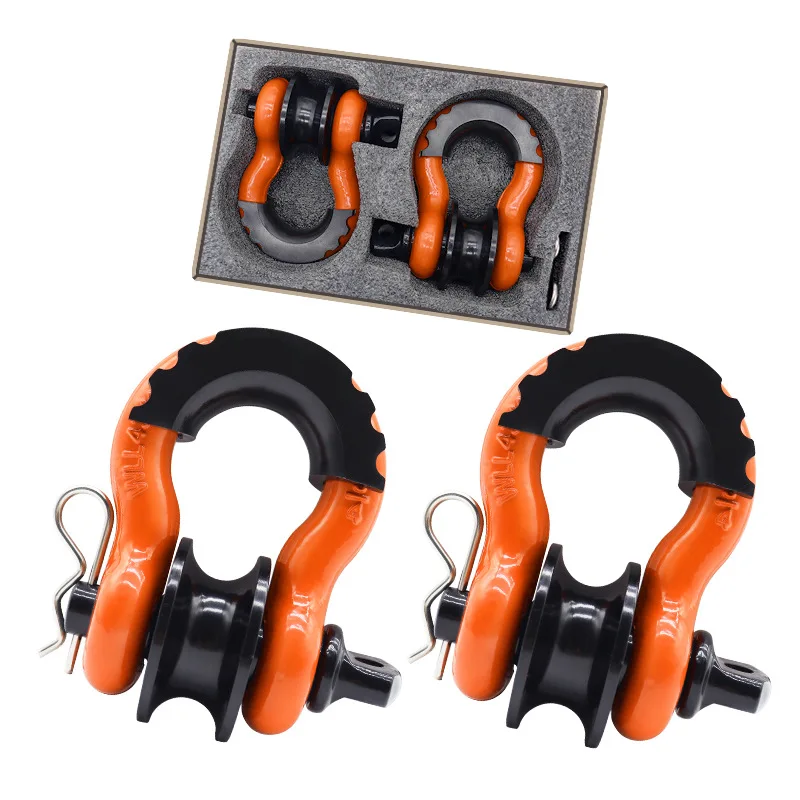 2PCS Bloco de Guincho 4.7T, Ma - D Ring Shackle 3/4 avaliação e preço