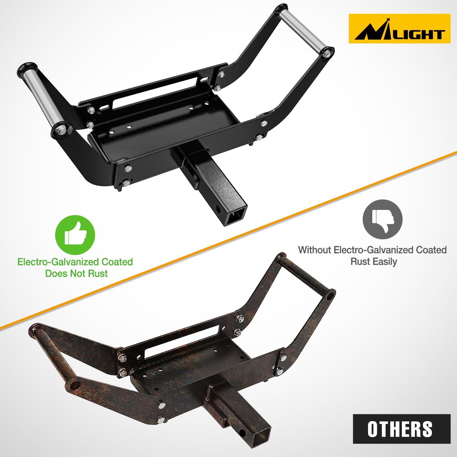 Novos Produtos para Recuperaçã - Winch Bumper Mount Plate avaliação e preço
