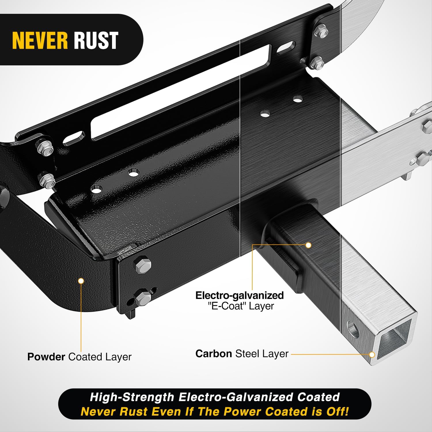 Novos Produtos para Recuperaçã - Winch Bumper Mount Plate avaliação e preço