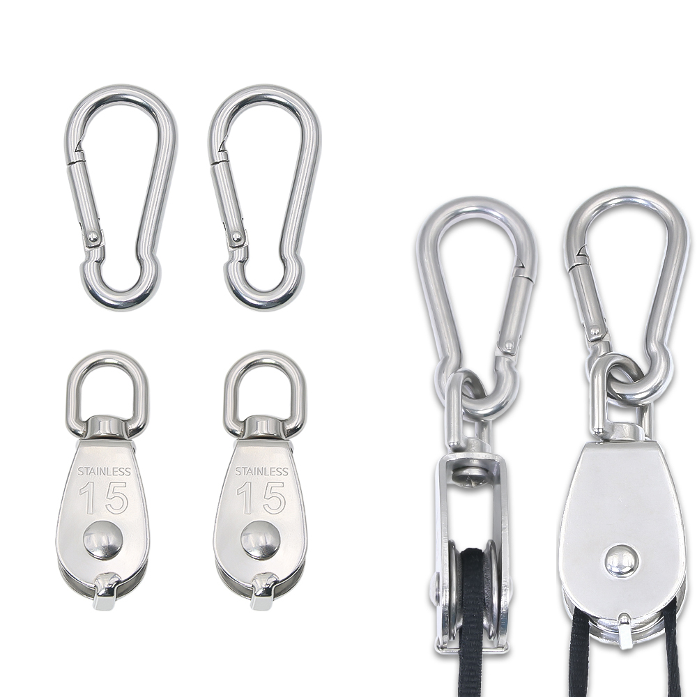 2-6 Peças de Polias de Aço Ino - Snatch Block Pulley 10 Ton avaliação e preço