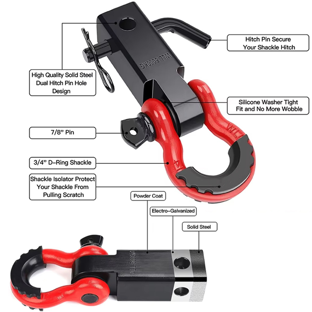Kit de Gancho de Reboque em Aç - D Ring Shackle 3/4 avaliação e preço