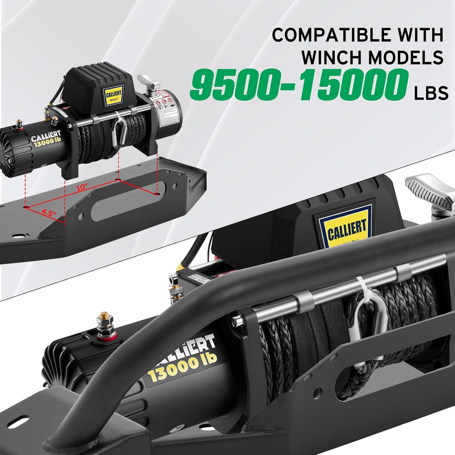Para Ford Bronco 2021-2025: Pa - Winch Bumper Mount Plate avaliação e preço