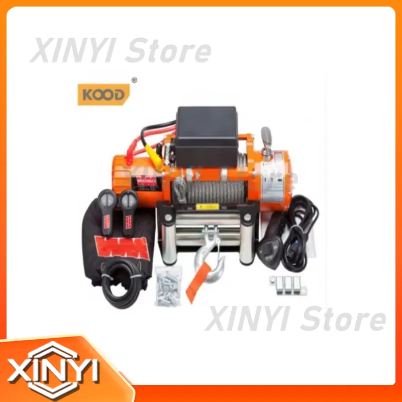 Guincho Elétrico KOOD 24V para - Winch 12000Lb Synthetic Rope avaliação e preço