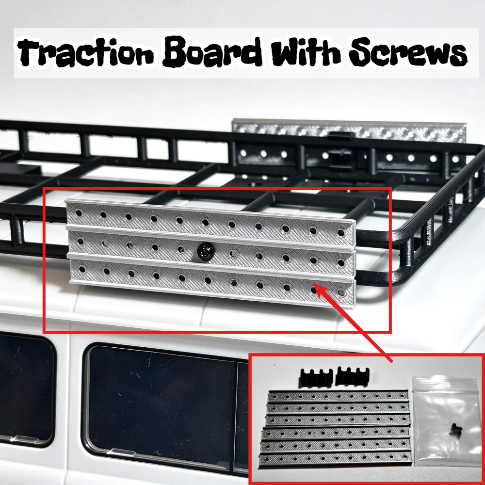 Acessório para RC Crawler WPL  - Recovery Tracks Traction Boards avaliação e preço