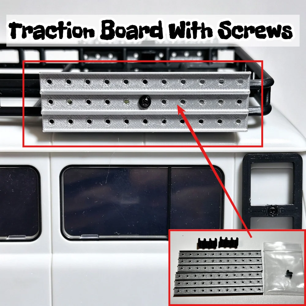 Acessório para RC Crawler WPL  - Recovery Tracks Traction Boards avaliação e preço