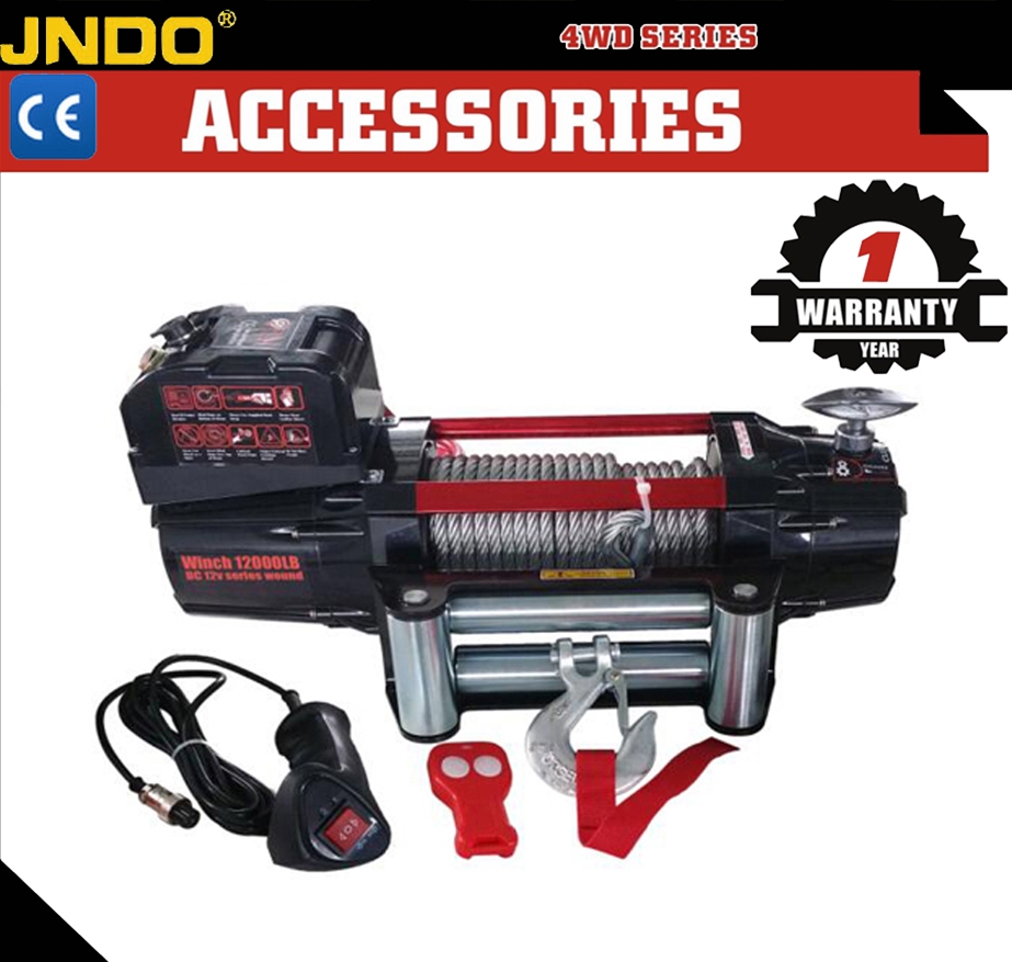 Guincho Elétrico 12V com Cabo  - Winch 12000Lb Synthetic Rope avaliação e preço