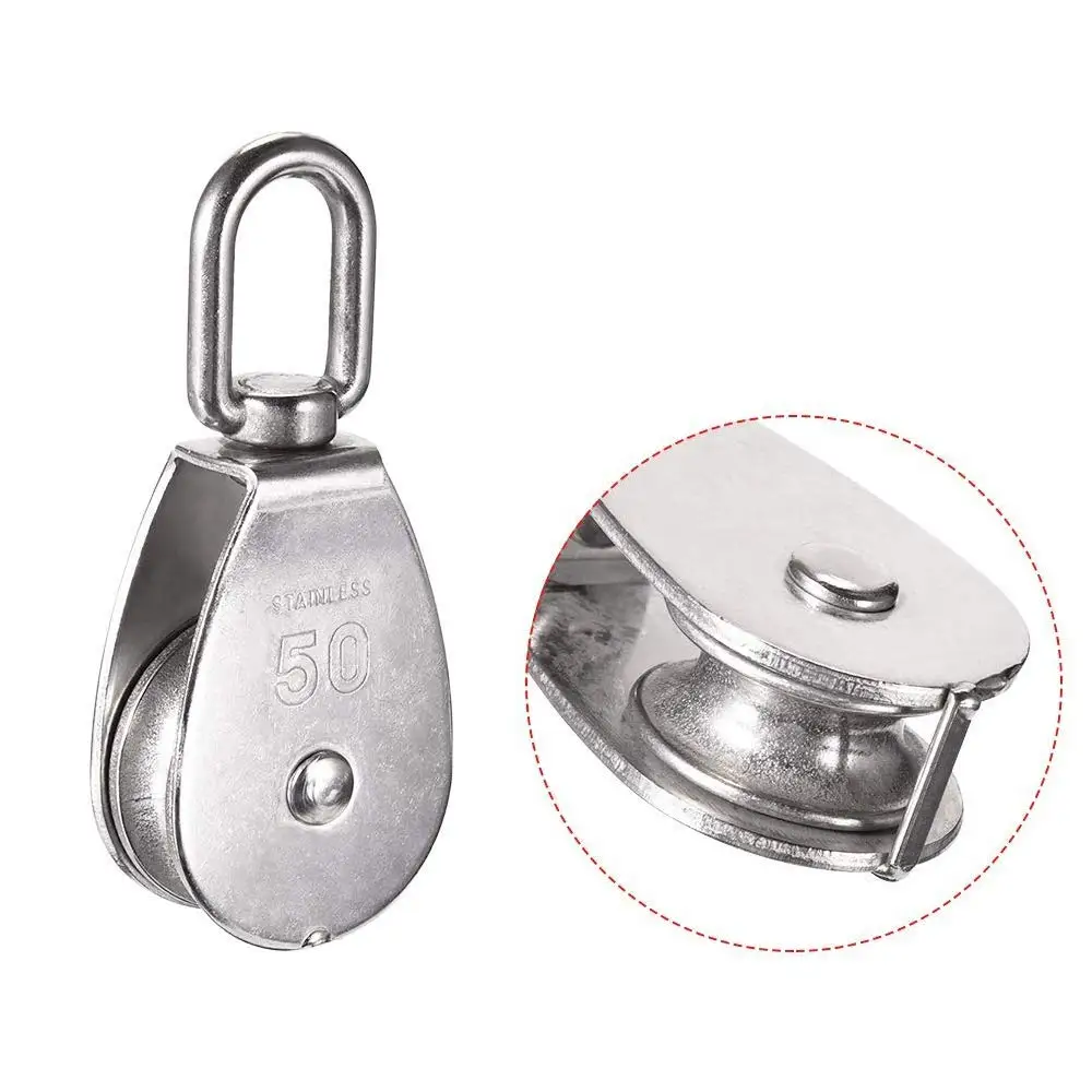 Polia de cabo de aço inoxidáve - Snatch Block Pulley 10 Ton avaliação e preço