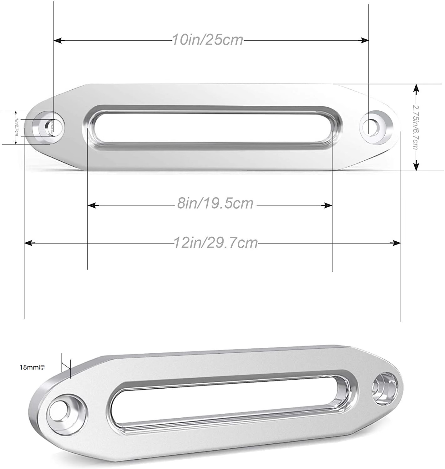 Alumínio Hawse Fairlead para g - Winch Fairlead Hawse Aluminum avaliação e preço