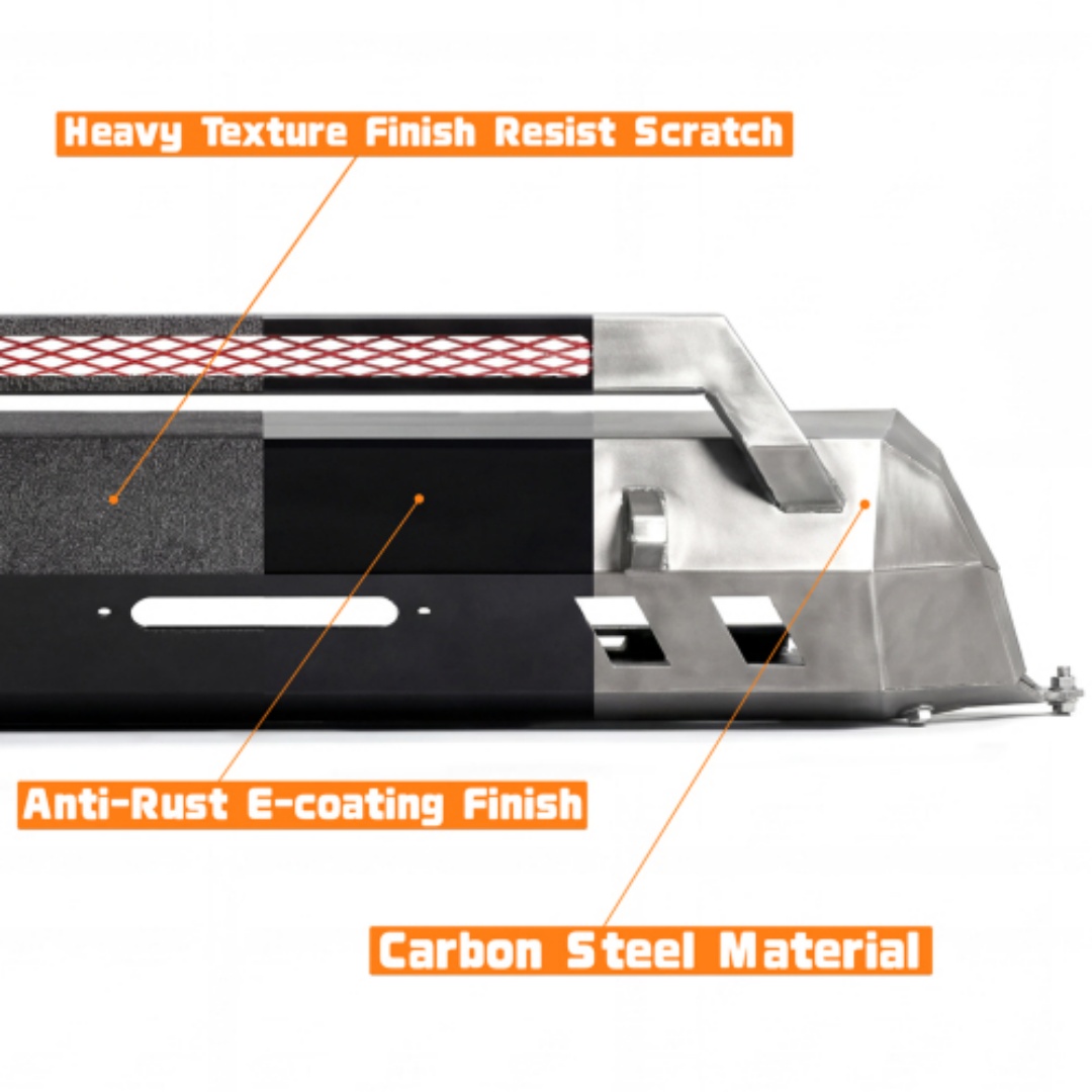 Para-choque dianteiro de aço c - Winch Bumper Mount Plate avaliação e preço